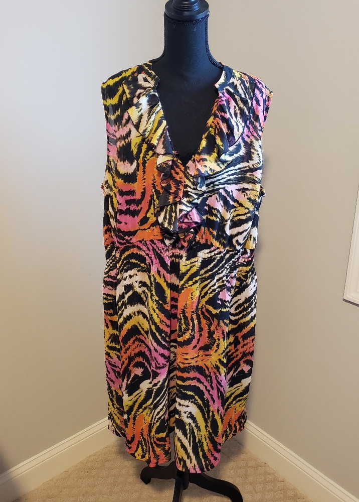 Lane Bryant Print Dress